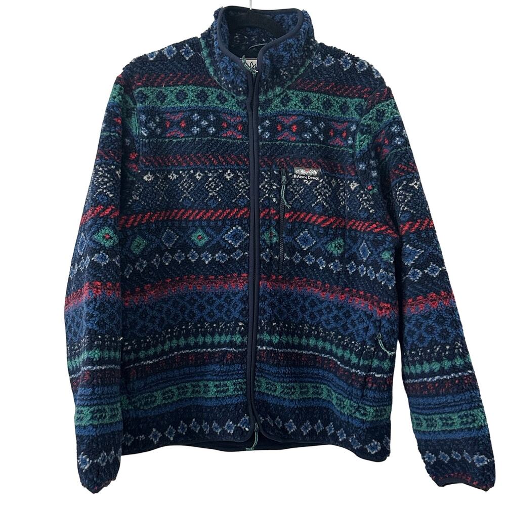 Alpine Design Sherpa Fleece Full Zip M